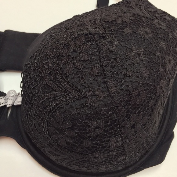 Bra Victoria Secret Black Lace RARE 38DDD - Picture 7 of 8